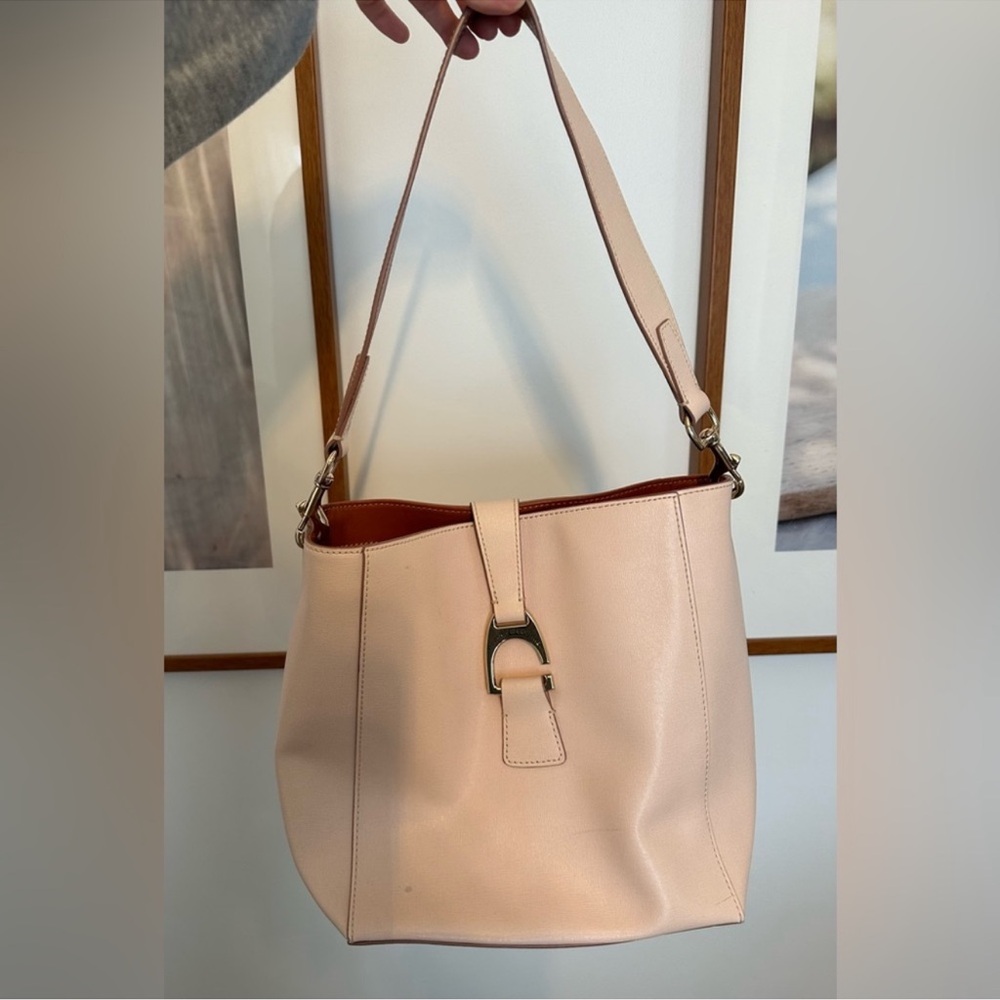 Dooney & Bourke Ashby Blush Leather Shoulder Bag
